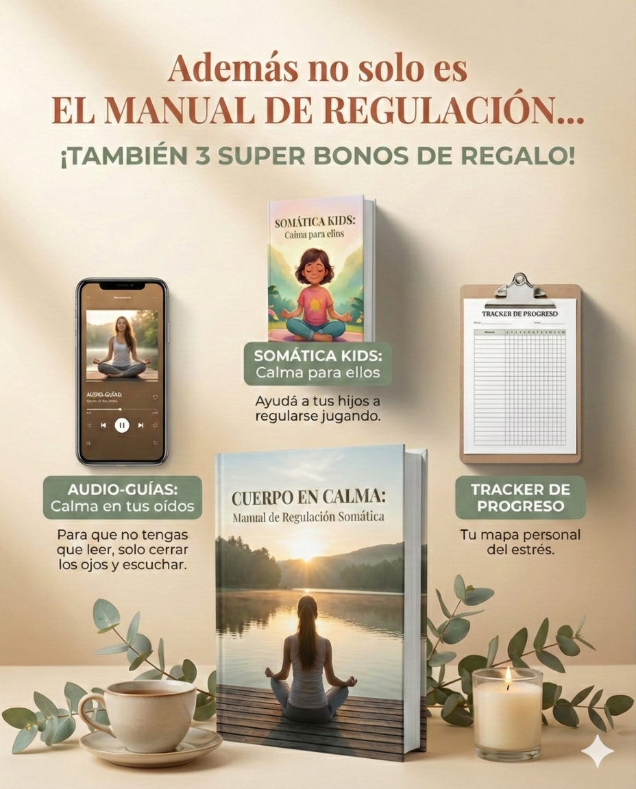 Cuerpo en Calma: Apagá la ansiedad en menos de 5 minutos